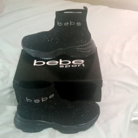 bebe Shoes - BeBe Sock Sneaker Shoes